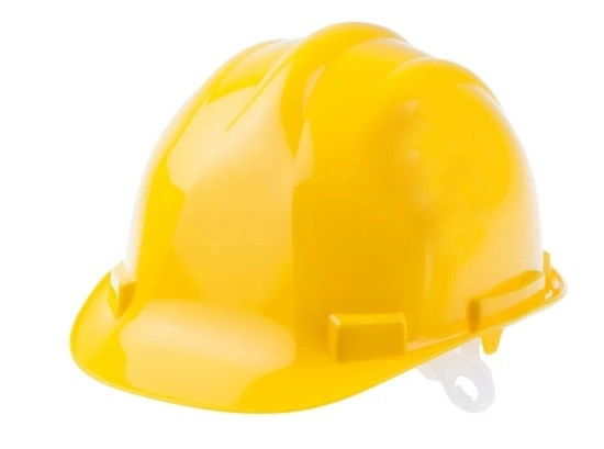 918-5649 - RS PRO Yellow Polypropylene Standard Peak Hard Hat