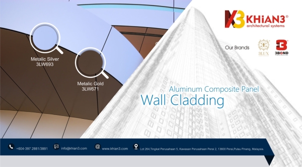  Building Wall Cladding 3LUX  Malaysia, Penang, Perai Manufacturer, Supplier, Supply, Supplies | Khian3 Industries Sdn Bhd