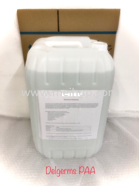 Delgerms PAA Sanitizer & disinfectant Selangor, Malaysia, Kuala Lumpur (KL), Rawang Supplier, Suppliers, Supply, Supplies | MeiHup Trading Sdn Bhd