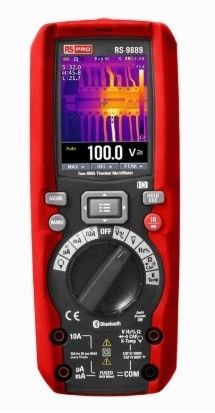 179-9512 - RS PRO DT-9889 Thermal Imaging Multimeter, 10A ac 1000V ac 10A dc 1000V dc