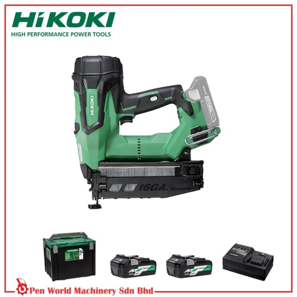 Hikoki NT1865DBSL (18V Cordless Finish Nailer ) *Bare Tool  Cordless Nailer  Powertools Hikoki (Powertools) Penang, Malaysia, Bukit Mertajam Supplier, Distributor, Supply, Supplies | Pen World Machinery Sdn Bhd