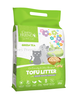 Cindy & Friends Tofu Litter (Green Tea) Cindy & Friends Tofu Litter Cat  Litter Selangor, Malaysia,