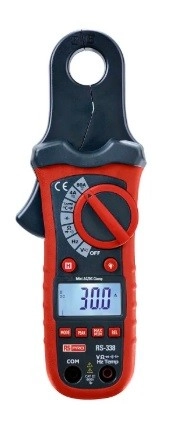 146-9096 - RS PRO Clamp Meter, Max Current 80A ac, 80A dc CAT III 600V