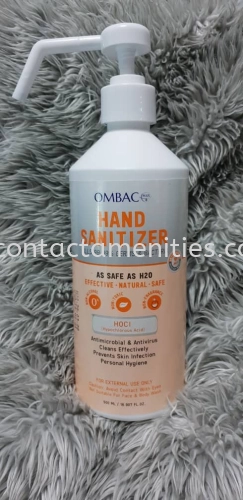 Ombac plus hand sanitizer (500ml)