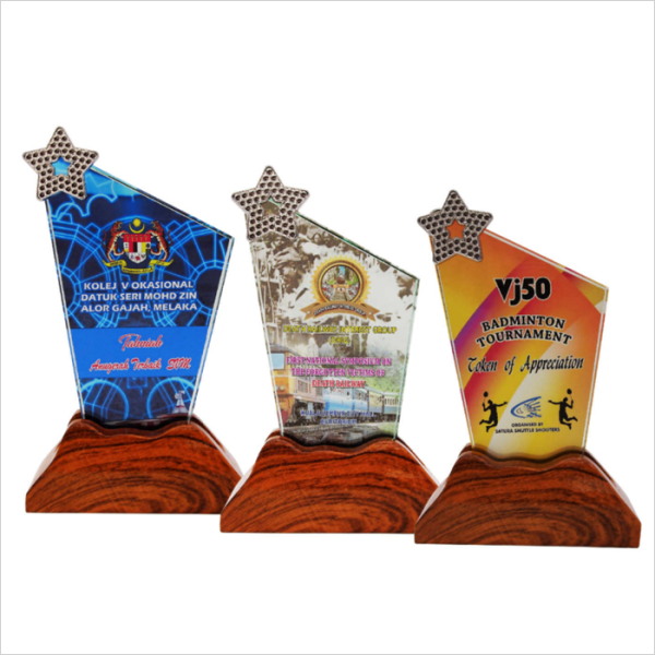 8328 Colour Crystal Awards Crystal Plaque Plaque Series Trophy Selangor, Malaysia, Kuala Lumpur (KL) Supplier, Suppliers, Supply, Supplies | Gift Tree Enterprise