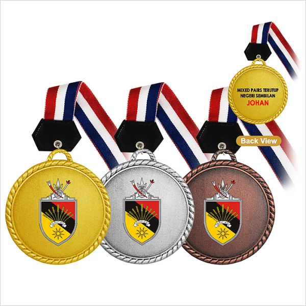 M016 Hanging Medal Metal  Metal Medal Medal Series Trophy Selangor, Malaysia, Kuala Lumpur (KL) Supplier, Suppliers, Supply, Supplies | Gift Tree Enterprise