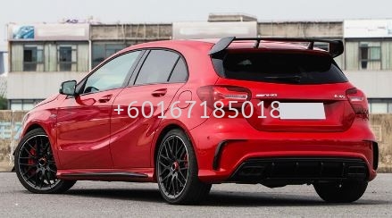 2013 2014 2015 2016 2017 2018 mercedes benz w176 a45 spoiler for w176 a class add on upgrade performance look gloss black abs material new set W176 MERCEDES BENZ Johor Bahru JB Malaysia Supply, Supplier, Suppliers | Vox Motorsport