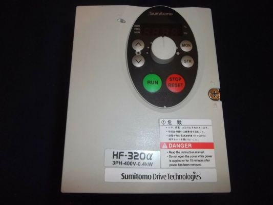 Repair Service Sumitomo Inverter HF-320 Alpha Series Sensorless Vector Drive Malaysia Singapore