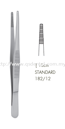 182/12 [13cm Standard Dressing Forceps Dressing Forceps Surgery Otto Leibinger GmbH Selangor, Malaysia, Kuala Lumpur (KL), Banting Supplier, Suppliers, Supply, Supplies | QS Dental Supply Sdn Bhd