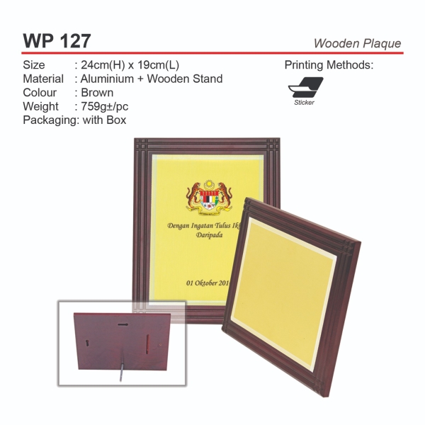 WP 127 Medal & Trophy Premium Gift Johor Bahru (JB), Malaysia, Kuala Lumpur (KL), Selangor, Singapore Supplier, Suppliers, Supply, Supplies | M Sport Apparel