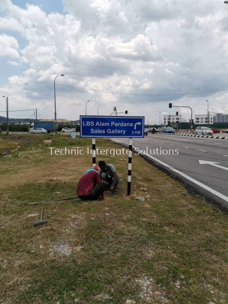 road Sign  Road Sign Kuala Lumpur (KL), Malaysia, Selangor, Mont Kiara Manufacturer, Supplier, Supply, Supplies | Intergate Solutions Sdn Bhd