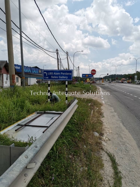 road Sign  Road Sign Kuala Lumpur (KL), Malaysia, Selangor, Mont Kiara Manufacturer, Supplier, Supply, Supplies | Intergate Solutions Sdn Bhd