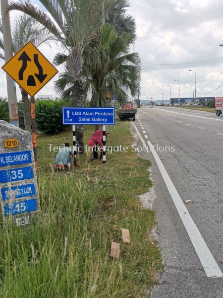 road Sign  Road Sign Kuala Lumpur (KL), Malaysia, Selangor, Mont Kiara Manufacturer, Supplier, Supply, Supplies | Intergate Solutions Sdn Bhd