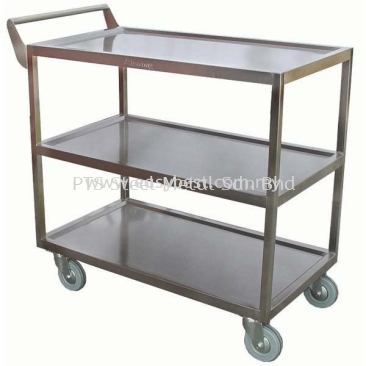 3 TIER FOOD TROLLEY