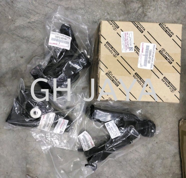 TOYOTA ALTIS ZRE142 2008Y--  ENGINE MOUNTING ( ORI ) 1SETS 4PCS TOYOTA Kedah, Sungai Petani, Malaysia Supplier, Suppliers, Supply, Supplies | GH Jaya Autoparts Sdn Bhd