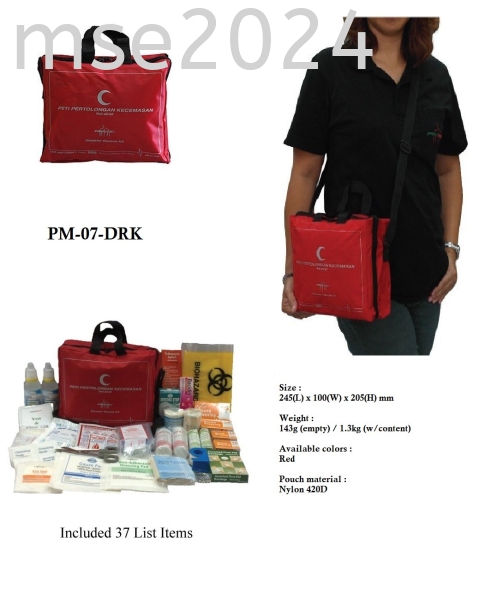 DISASTER RESCUE KIT PM-07-DRK  AMBULANCE EQUIPMENT  Kuala Lumpur (KL), Malaysia, Selangor Supplier, Suppliers, Supply, Supplies | Mobile Life Automobil Sdn Bhd