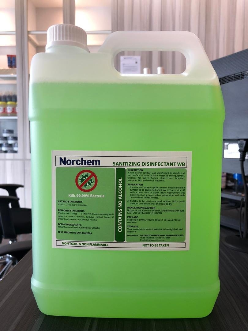 Norchem Sanitizing Disinfectant Wb Norchem Johor Bahru Jb Johor Malaysia Supplier Suppliers Supply Supplies Ksj