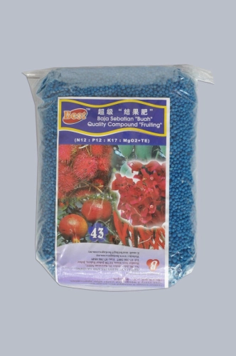 Compound Fruiting 43  结果肥 (400g/3kg)