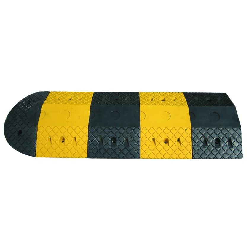 SC-SH17 25*35*5mm Speed Humps End Cap For Plastic Speed Bump with Good Quality Roadway Safety