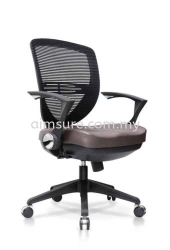 Presidential lowback chair with B armrest AIM504B-VERONA