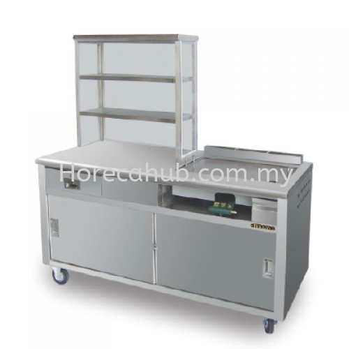 BURGER STALL WITH HOT PLATE &  BURNER STALL  STAINLESS STEEL FABRICATION  Johor Bahru (JB), Malaysia Supplier, Suppliers, Supply, Supplies | HORECA HUB