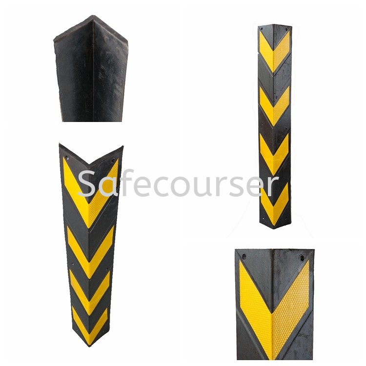 Yellow Blak Wall Protector Corner Protector