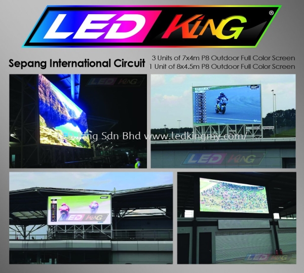 P8 Outdoor LED Billboard Full Color Series Outdoor Selangor, Malaysia, Kuala Lumpur (KL), Klang, Petaling Jaya (PJ) Supplier, Suppliers, Supply, Supplies | LEDKING SDN BHD