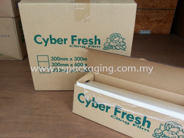 CYBER FILM 300mm x 1.1kg M.o.q (6 rolls) FOOD WRAP ALUMINIUM FOIL AND FOOD WRAPPING Kuala Lumpur (KL), Malaysia, Selangor, Kepong Supplier, Suppliers, Supply, Supplies | RS Peck Trading