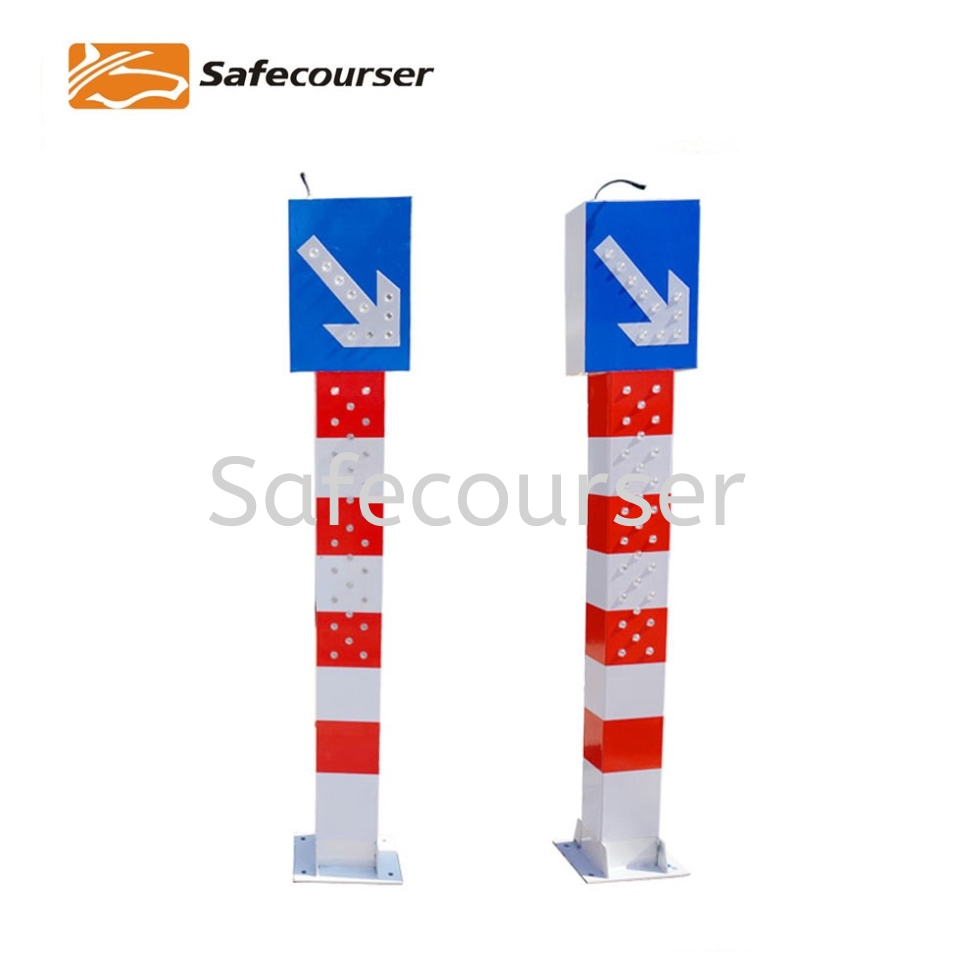 Road Traffic Safety Flashing Solar Warning Light 