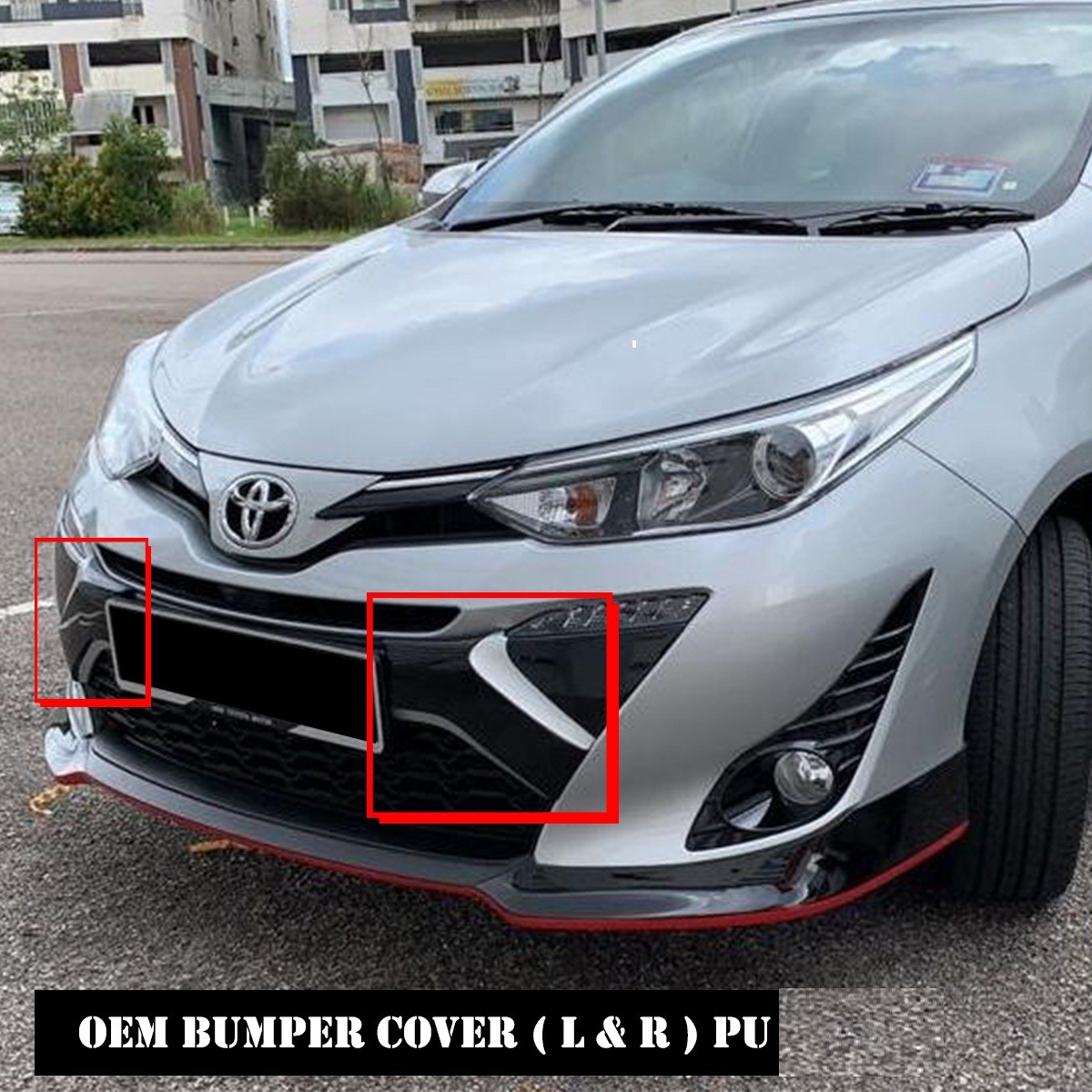 toyota yaris bumper replacement