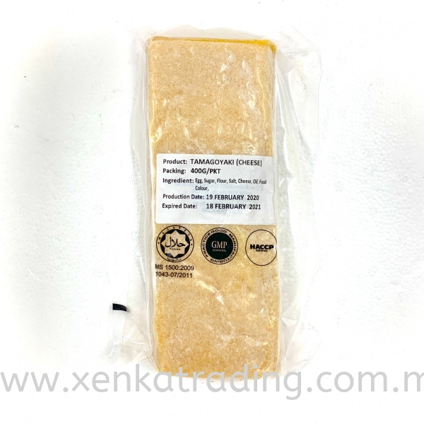 XK640 Cheese Tamago Yaki 400gm (Halal) Sushi Topping / Ready To Eat Sushi Topping&Side Dish Selangor, Malaysia, Kuala Lumpur (KL), Puchong Supplier, Suppliers, Supply, Supplies | Xenka Trading (M) Sdn Bhd