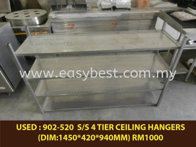 USED : 902-520 S/S 4 TIER CEILING HANGES