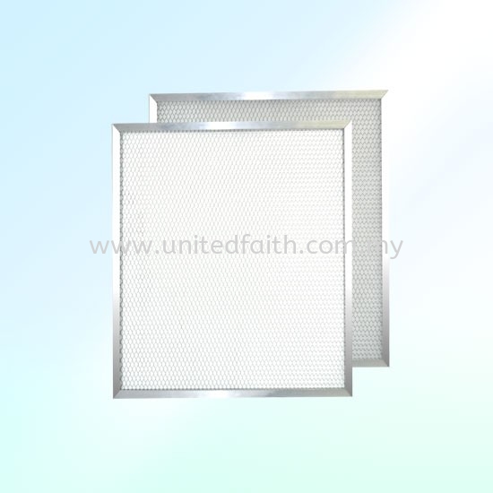 Hi Temperature Pre-Filter  -Pre-filter with Galvanised Steel Frame fitted Fiberglass Media CAF Filters For Manufacturing Equipments Air Filters Selangor, Malaysia, Kuala Lumpur (KL), Singapore, Puchong, Petaling Jaya (PJ), Pandan Jaya Supplier, Suppliers, Supply, Supplies | United Faith Sdn Bhd