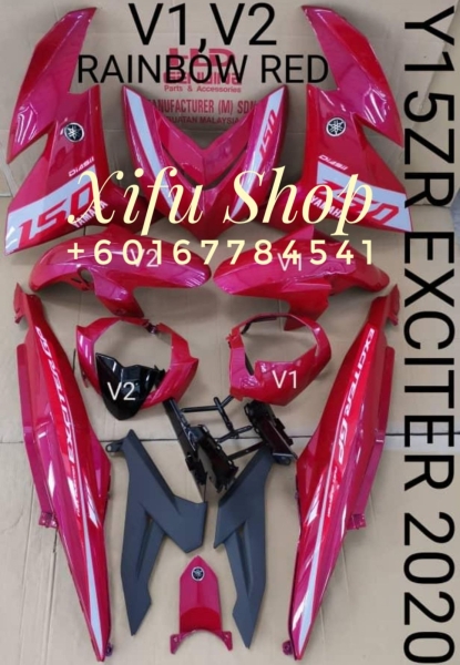 COVER SET COMPLETE GRAPHIC DESIGN YAMAHA Y15ZR/EXCITER 150 V1/V2 HLD (.     )  Others Johor Bahru JB Supply Suppliers | X Performance Motor