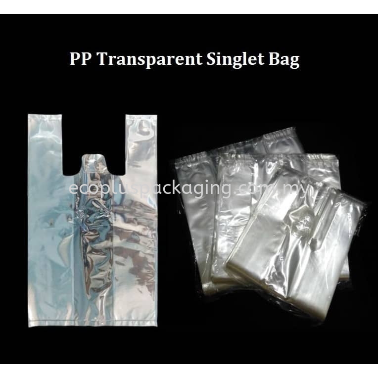PP Transparent Singlet Bag PP Transparent Bags Carry Bags / Packing Bags  Selangor, Malaysia, Kuala Lumpur (KL),