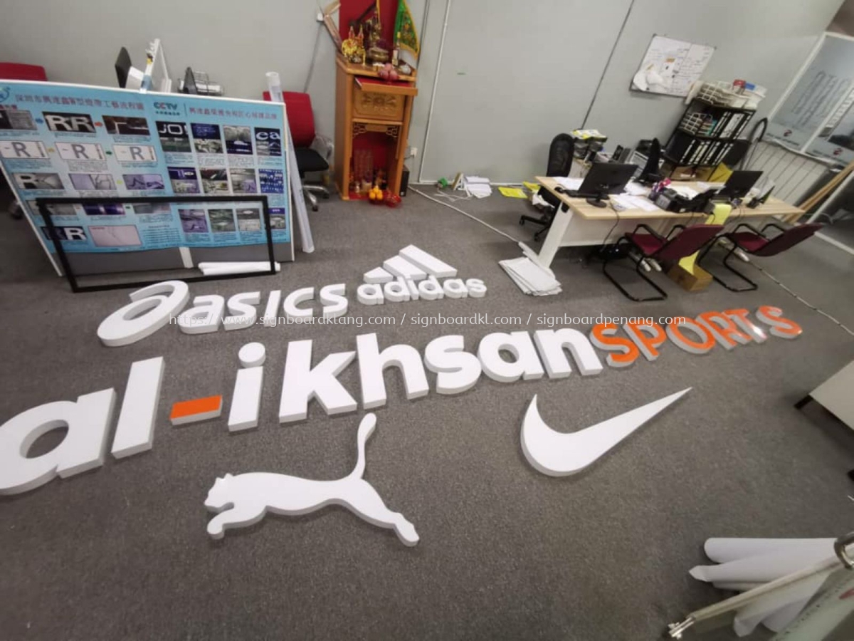 Al Ikhsan Sport 3d Led Channel Box Up Lettering Supply In Klang 3d Led Signage Klang