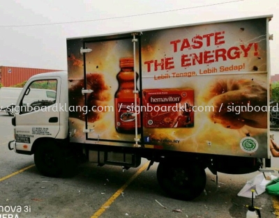 Truck lorry sticker design at klang 