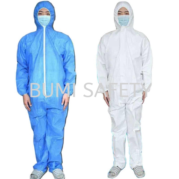 Disposable Coverall COVID19 Medical Equipment Selangor, Kuala Lumpur (KL), Puchong, Malaysia Supplier, Suppliers, Supply, Supplies | Bumi Nilam Safety Sdn Bhd