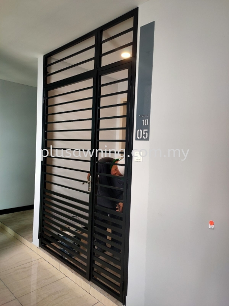 Grill Door @The Grand Subang SS13, Subang Jaya, Selangor  Grill Door Selangor, Malaysia, Kuala Lumpur (KL), Cheras Contractor, Service | Plus Awning & Iron Sdn Bhd