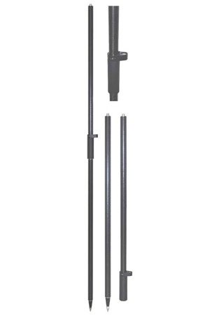 GLS22 2m x 2 Section Carbon Fibre GPS Pole