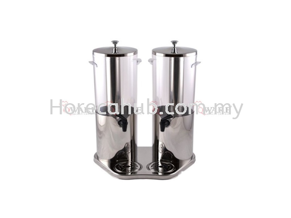 DOUBLE STAINLESS STEEL JUICE DISPENSER - SUNNEX JUICE DISPENSER  FOOD SERVICE & EQUIPMENT Johor Bahru (JB), Malaysia Supplier, Suppliers, Supply, Supplies | HORECA HUB