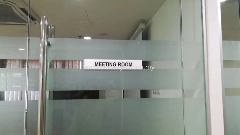 Meeting Room Door plate 