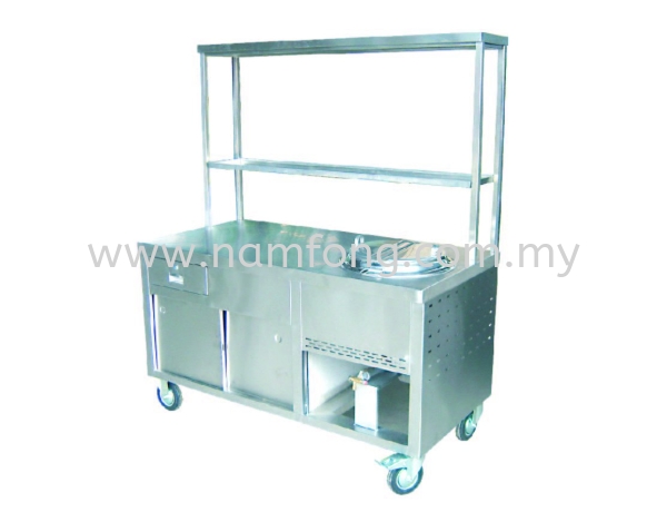 Mee Stall C/W Soup Pot Opening Mee Stall Stainless Steel Stall Stainless Steel Fabrication Malaysia, Kuala Lumpur (KL), Selangor Manufacturer, Supplier, Supply, Supplies | NAM FONG STAINLESS STEEL ENGINEERING SDN BHD