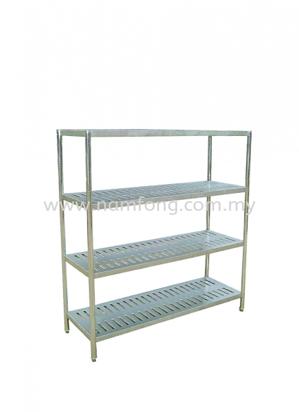 4 Tier Perforated Rack Stainless Steel Rack Stainless Steel Equipment Stainless Steel Fabrication Malaysia, Kuala Lumpur (KL), Selangor Manufacturer, Supplier, Supply, Supplies | NAM FONG STAINLESS STEEL ENGINEERING SDN BHD