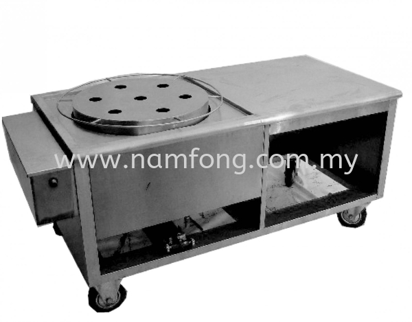 Dim Sum Steamer-1 Ring Dim Sum Equipment Gas & Electrical Cooking Equipment Malaysia, Kuala Lumpur (KL), Selangor Manufacturer, Supplier, Supply, Supplies | NAM FONG STAINLESS STEEL ENGINEERING SDN BHD