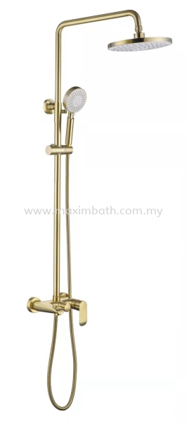 H-SPM-73490GD Shower Post Set Shower Set Bathroom Collection Puchong, Selangor, Kuala Lumpur (KL), Malaysia Supplier, Suppliers, Supplies, Supply | Maxim Bath & Kitchen Gallery Sdn Bhd