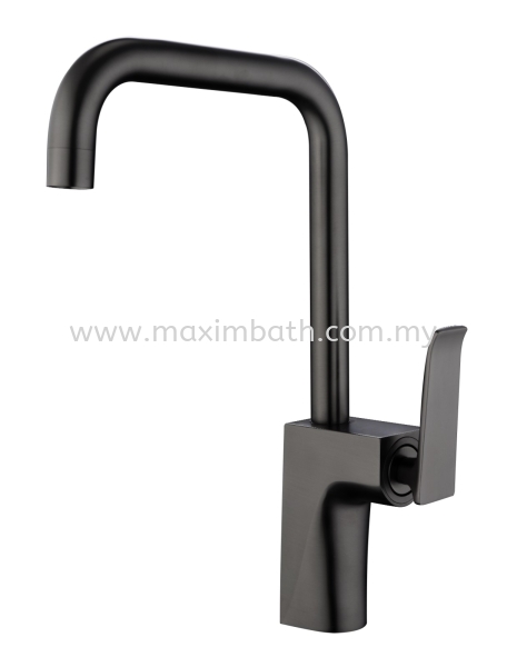 HKSM-50472GY Kitchen Mixer Tap Kitchen Tap Kitchen Collection Puchong, Selangor, Kuala Lumpur (KL), Malaysia Supplier, Suppliers, Supplies, Supply | Maxim Bath & Kitchen Gallery Sdn Bhd