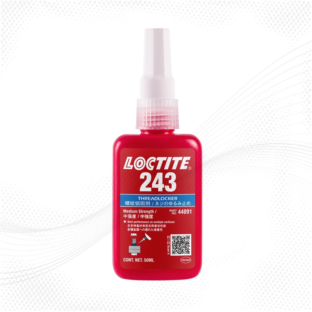 LOCTITE 243 - Threadlocker medium strength - Henkel Adhesives