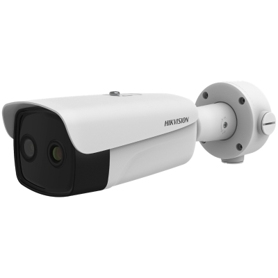 DS-2TD2637B-10/P. Hikvision Temperature Screening Thermographic Bullet Camera. #ASIP Connect