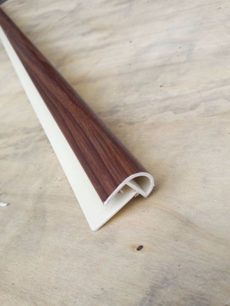 Stair Nose Round - Teak ( R8-1003 ) Stair Nose Round(R Profile) Flooring Accessories Puchong, Selangor, Malaysia Supplier, Suppliers, Supplies, Supply | Dynaloc Sdn Bhd